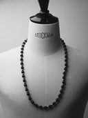 Tiffany&Co. Onyx Beads Necklace