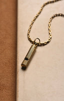 12K Gold Plated Whistle Necklace made in Germany