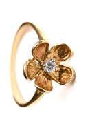Tiffany&Co k18 flower ring